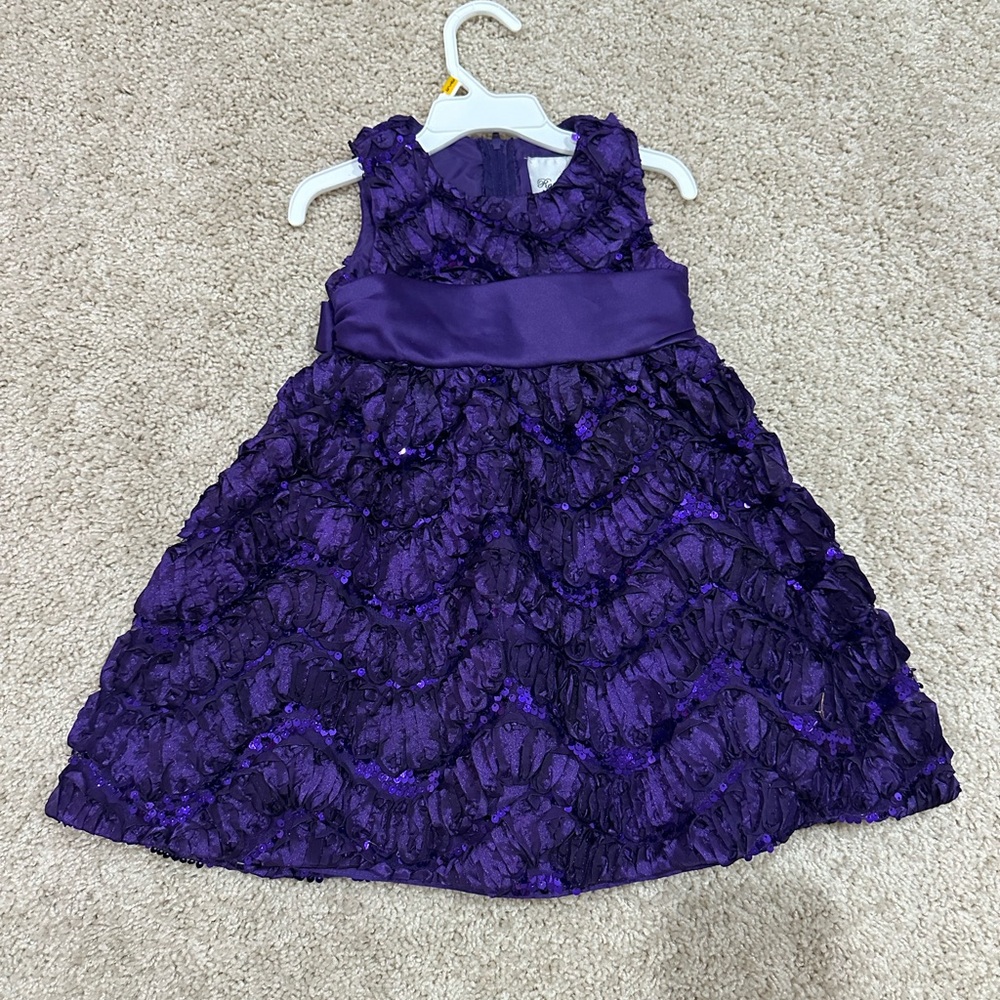Girls 3T Purple Dress